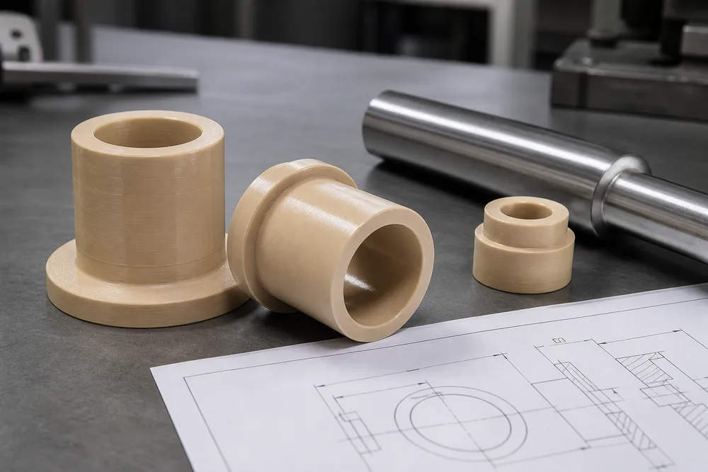 2026 ခုနှစ်တွင် US Engineering Buyers အတွက် PEEK Bushings- ပစ္စည်းရွေးချယ်မှု၊ စိတ်ကြိုက်ပုံဆွဲမှုများနှင့် အရင်းအမြစ်ဆိုင်ရာ FAQs